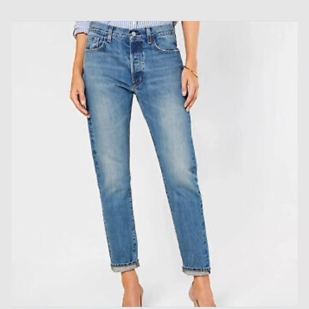 OUTERKNOWN NEW Generation
Selvedge Crop - Faded Indigo
SIZE 25 ORGANIC COTTON